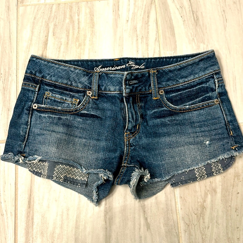 Perfect condition American Eagle denim shorts 2